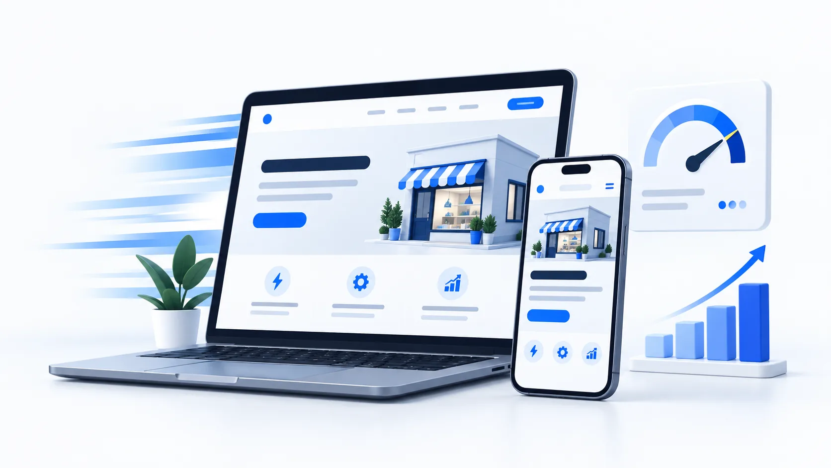 Clear website interface supporting a dependable customer experience
