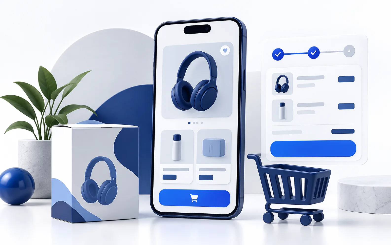 Mobile ecommerce shopping and checkout experience